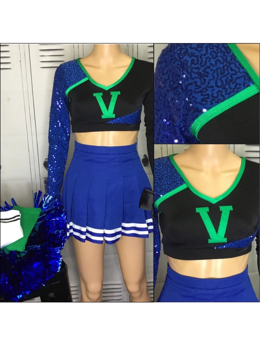 Cheerleading uniform adult small